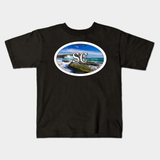 Santa Cruz Travel Sticker Kids T-Shirt